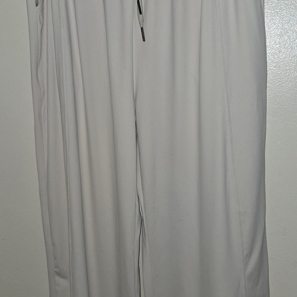 Cream Color Drawstring Pants